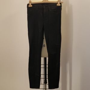 JOE'S jeans BLACK SHINY DENIM SZ26